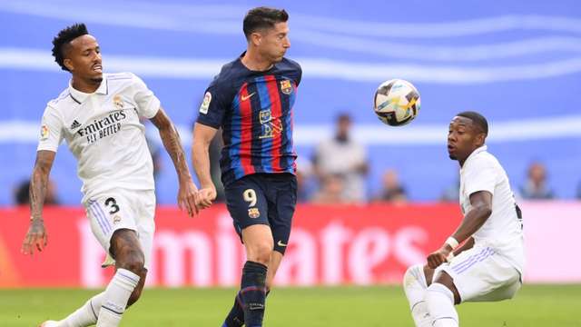 Robert Lewandowski, Real Madrid vs. Barcelona